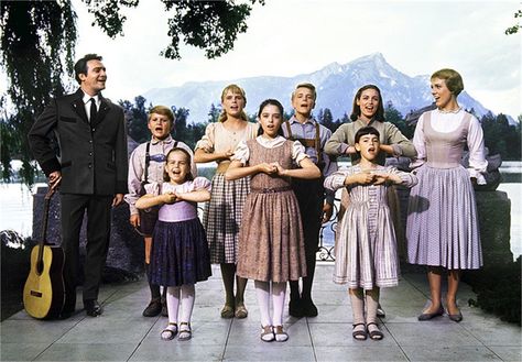 The von Trapp Family Singers - The Sound of Music Musical Quiz, Von Trapp Family, Sound Of Music Movie, Jean Arthur, Bonnie Parker, Zelda Fitzgerald, Anne Bancroft, Solfege, Sundance Kid