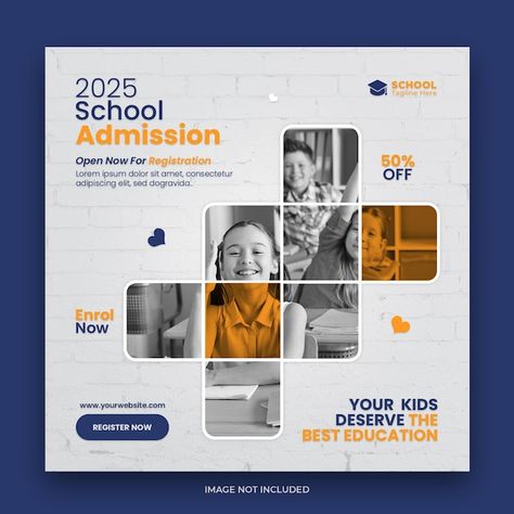 Layout Design Inspiration Poster, School Competition Poster, Q&a Poster Design, Flyer Design School, School Flyer Design Creative, Social Media Posters Design, Educational Post Design, Creative Education Poster Design, Square Poster Design