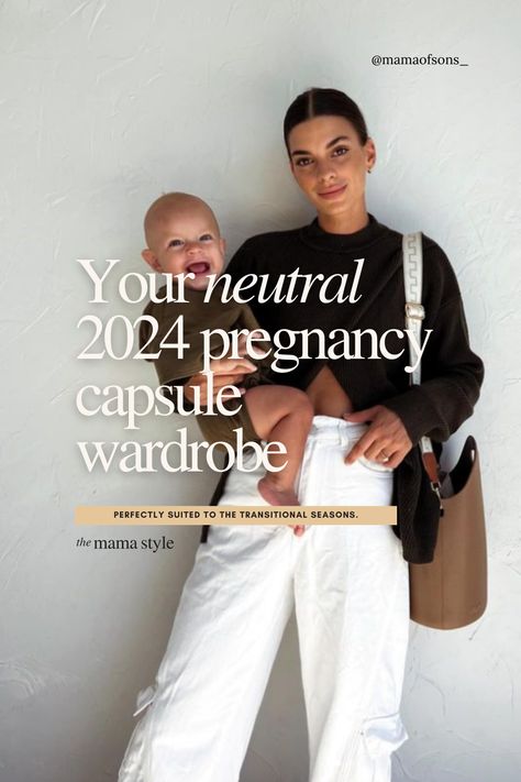 Looking for a capsule wardrobe to take you from bump to baby? Your next 12 months of outfits are sorted, stress-free. Pregnant Women Work Outfits, Monthly Capsule Wardrobe, Holiday Outfits Pregnant, Hiding The Bump Outfits, Fall Maternity Capsule Wardrobe, Early Bump Outfits, 12 Week Pregnant Outfits, Pregnant Capsule Wardrobe, New Mom Style Fashion