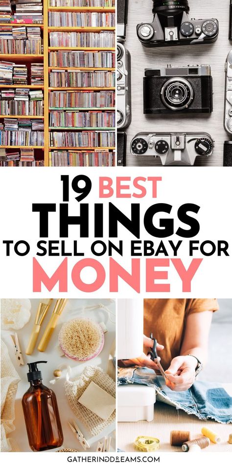 things to sell on ebay Best Reselling Apps, Things You Can Sell, How To Sell On Ebay, Selling On Ebay For Beginners, What To Sell Online, Ebay Selling Tips, Side Hustle Ideas At Home, Making Extra Money, Money From Pinterest