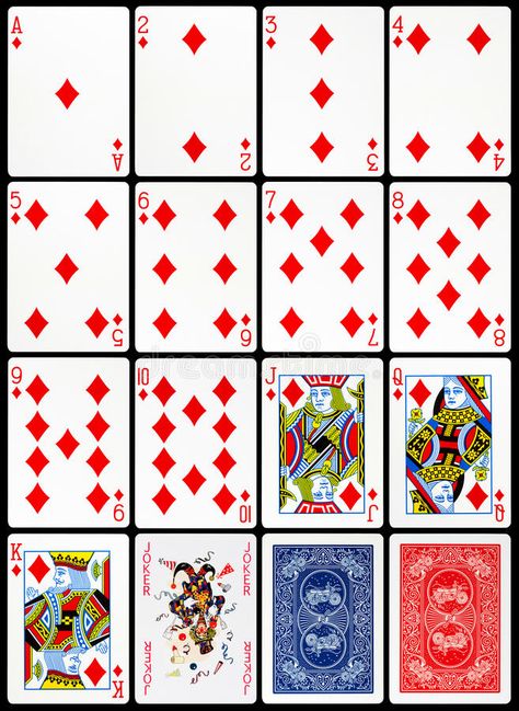 Playing Cards - Diamonds Suit. 16 single photos of classic playing cards isolate #Sponsored , #Sponsored, #Ad, #Diamonds, #Cards, #playing, #Suit Playing Cards Diamonds, Drawing Of Playing Cards, Playing Card Deck Design, Playing Cards Reference, Play Cards Design, Deck Of Cards Drawing, Playing Card Printable, Deck Of Cards Art, Playing Cards Drawing