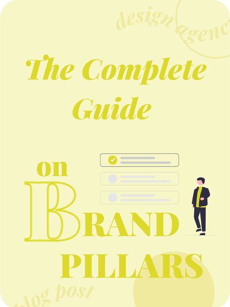 The Complete Guide On Brand Pillars — The Branded Brand Pillars, Brand Marketing Strategy, Word Choice, Free Advertising, Brand Promotion, Content Marketing Strategy, Brand Development, Brand Building, Brand Story