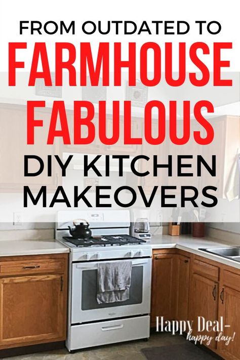 Diy Kitchen Farmhouse, Farmhouse Updates, Farmhouse Kitchen Makeover, Farmhouse Kitchen Diy, Joanna Gaines Decor, Farmhouse Makeover, Hometalk Diy, Armoire Makeover, Kitchen Makeovers