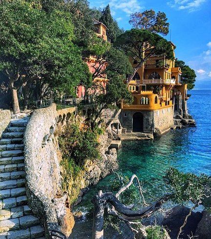 Побувати у вересні 2018 Portofino Italy, Italy Tours, Italy Vacation, Vacation Places, Alam Yang Indah, Beautiful Places To Travel, Beautiful Places To Visit, Travel Inspo, Vacation Destinations