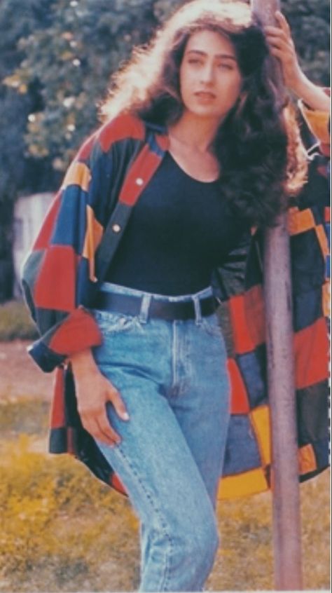 Retro Outfits 90s, 80’s Outfits, Celana Jogger Wanita, 90s Bollywood Fashion, Style Année 80, 80s Inspired Outfits, Look 80s, 90’s Outfits, 90s Inspired Outfits