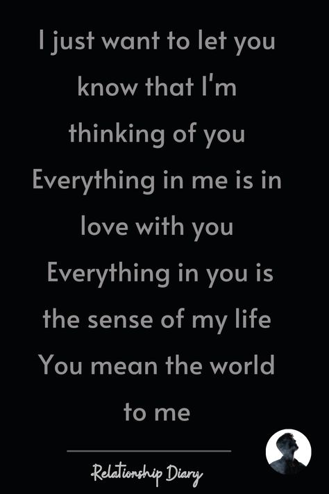 #lovequotesforher #lovequotesforhim #relationshipquotes #couplegoals #lovelife #relationshipstatus #relationshiptexts I Want You To Be My Forever, Am I Still The One You Want, I Think Im In Love With You, I Want To Give You The World, I Need You In My Life, I Hope You Know How Much You Mean To Me, Im Obsessed With You Quotes, You Mean Everything To Me, I Know You Love Me