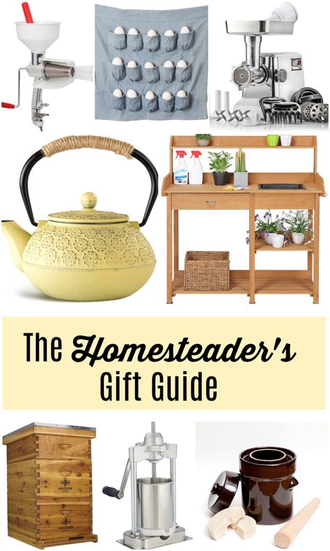 Homestead Gifts, Homemaker Gifts, Starting Seeds Inside, Cool Gifts For Teens, Best Housewarming Gifts, Vegan Gifts, Recipe Organization, Christmas Gift Guide, Friend Christmas