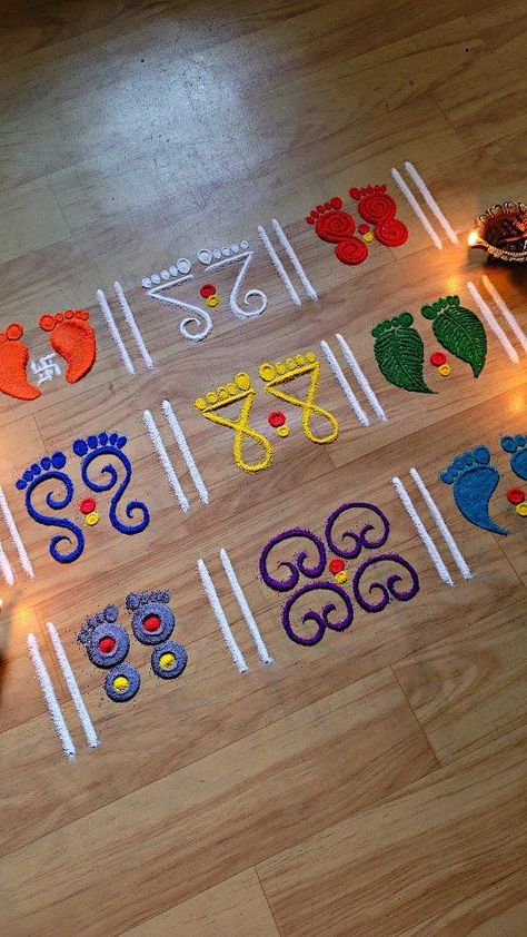 Diwali Blank Template, Dhanteras Creative Rangoli Design, Simple Aesthetic Rangoli Designs, Rangoli For Agiyaras, Rangoli Designs Dhanteras Easy, Dhanush Rangoli, Easy Rangoli Diwali Designs, Ragoli Color Simple Diwali, Simple Rangoli For Dhanteras