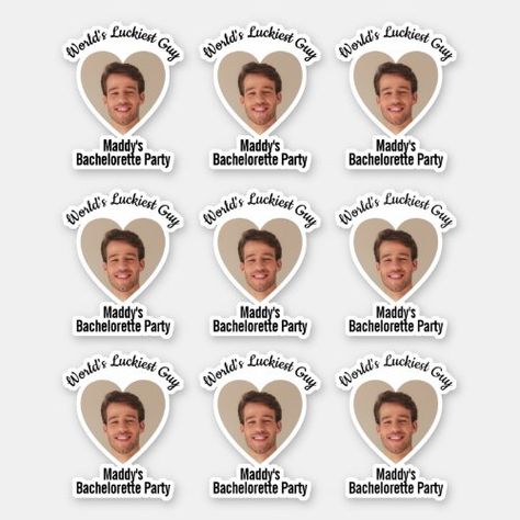 Funny Bachelorette Party Groom's Face Favor for $10.60 - Bachelorette Craft Bachelorette Party Ideas Grooms Face, Bachelorette Crafts, Wedding Yard Games, Bachelorette Party Stickers, Bachelorette Party Funny, Funny Bachelorette, Bachelorette Party Supplies, Wedding Stickers Labels, Party World