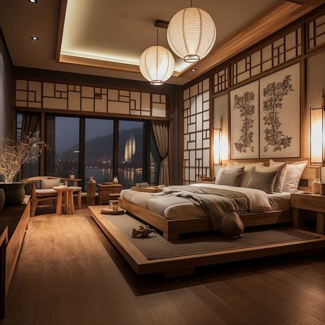 The Art of Korean Bedroom Interior Design Revealed • 333+ Images • [ArtFacade] Korean Bedroom Interior, Japanese Bedrooms, Modern Japanese Bedroom, Japanese House Interior, Korean Interior Design, Japanese Bedroom Design, Korean Bedroom, Asian Bedroom, Japanese Style Bedroom