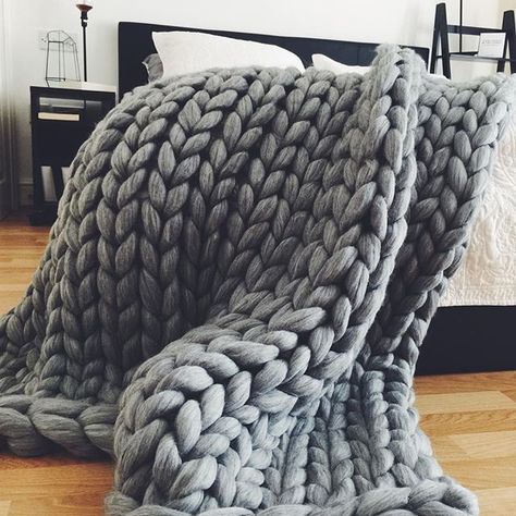 Relax. It's Friday ☝ #saintwools #chunkyblanket . P.S. And check our ready made blankets before it goes - link is in bio Warm Sofa, Yarn Blanket, Arm Knitting Blanket, Big Yarn, Wool Throw Blanket, Chunky Knit Throw, Chunky Blanket, Knit Throw Blanket, Handmade Knit