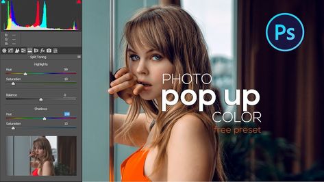 Camera Raw Presets Free Photoshop, Adobe Photoshop Presets, Raw Preset, Color Grading Photoshop, Cc Camera, Retouching Tutorial, Photoshop Presets Free, Photoshop Editing Tutorials, Colour Grading