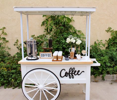 The Cutest Coffee Cart for Weddings, corporate events and more, Orange County CA Coffee Bar, Wedding Bars, Wedding Cocktails, Southern California Wedding Venues, Socal weddings, rustic wedding, BArn Wedding Coffee Bar Ideas Station Party, Coffee Bar At A Wedding, Coffee Station For Wedding, Wedding Drink Station Bar Carts, Coffee Cart Weddings, Coffee Bar For Event, Coffee Cart For Wedding, Beverage Cart Wedding, Coffee Bar Event Ideas