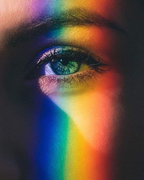 Glowing Pictures, Rainbow Photos, Rainbow Eyes, Rainbow Photo, Lgbt Art, Rainbow Aesthetic, Wallpaper Nature Flowers, Amazing Pics, Rainbow Art