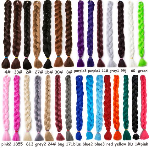 Pre Stretched Braiding Hair, Braid Hair Extensions, Afro Twist Braid, Braiding Hair Colors, Kanekalon Braiding Hair, Jumbo Braiding Hair, Afro Twist, Crochet Hair Extensions, Spring Twists