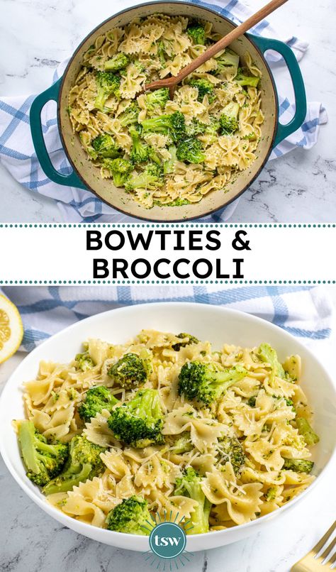 Bow Tie Pasta And Broccoli Recipes, Bowties And Broccoli, Bow Ties And Broccoli, Pasta With Peas And Broccoli, Broccoli And Bowtie Pasta, Bow Tie Pasta With Broccoli, Bow Tie Broccoli Pasta, Pasta Dishes With Broccoli, Simple Bowtie Pasta Recipes