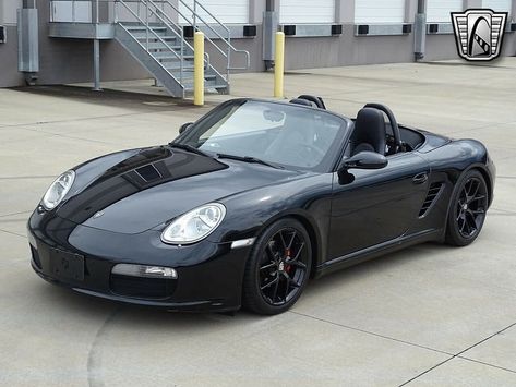 Black 2006 Porsche Boxster 2.7L H6 F 5 Speed Automatic Available Now! for sale Two Seater Car, Sports Car Convertible, Black Convertible Car, Porsche Electric, Porche Car, Porsche Convertible, Porsche 986, Porsche 987, Boxster 987