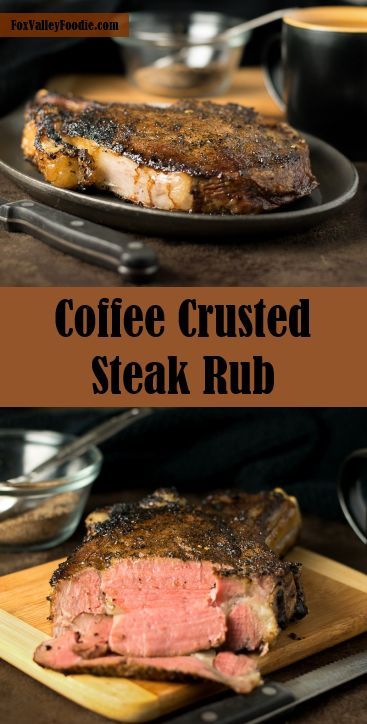 Coffee crusted steak rub Filet Mignon Recipes Grilled, Best Steak Seasoning, Crusted Steak, Steak Rub Recipe, Coffee Rubbed Steak, Steak Marinades, Steak Rub, Filet Mignon Recipes, Coffee Rub