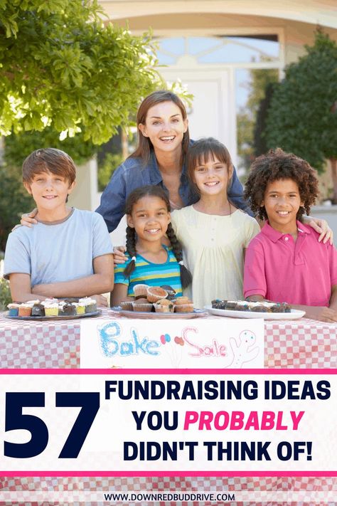 Dec 30, 2019 - Need some GOOD Fundraising Ideas? Check out this list of 57 ideas you probably haven't thought of! Lots of unique ways to raise money! Shirt Fundraiser Ideas, Yard Sale Fundraiser Ideas, Mops Fundraising Ideas, Little League Fundraising Ideas, Quick Easy Fundraiser Ideas, Scholarship Fundraising Ideas, Easy Fundraising Ideas For School, Baseball Booster Club Ideas, Find Raiser Ideas