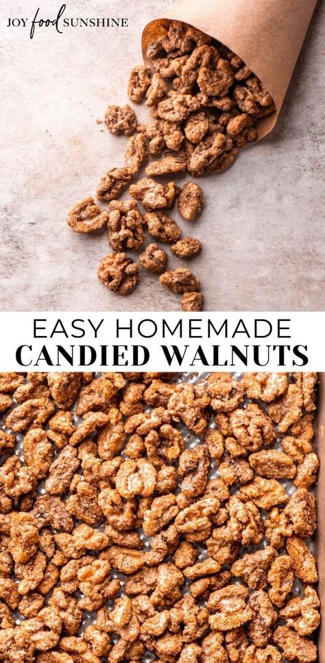 Candied Walnuts Recipe, Candied Walnut Recipe, Spiced Walnuts, Walnuts Recipe, Walnut Recipes, Roasted Walnuts, Snack Mix Recipes, Nut Recipes, At The Mall