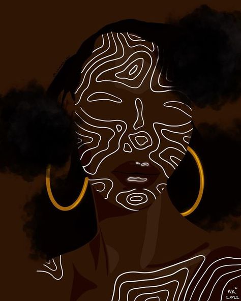 Black Creatives Aesthetic, Black Artwork Aesthetic, Afrocentric Art Black Power, Afrocentric Art Inspiration, Afro Centric Art, Afrocentric Aesthetic, Black Illustration Art, Afro Poster, Black Art Painting Abstract