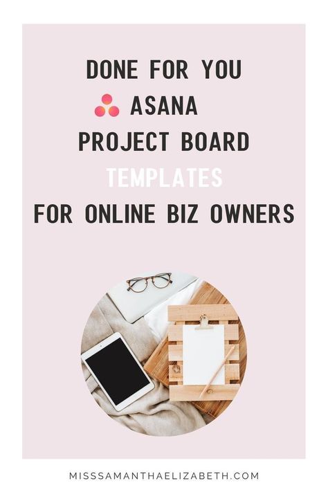 Manage your time at work better with Asana Project Management Software. Learning new systems in business can be hard so I am here to help you organize with Asana Project Management Software. The Asana Project Management Template Bundle comes with done-for-you Templates that can help you manage multiple tasks & have a centralized place for digital information storage. Start using these Asana Project Management Templates! Asana Project Management, Project Management Software, Small Business Tools, Project Management Templates, Graduate Degree, Business Automation, Project Board, Service Based Business, Business Systems