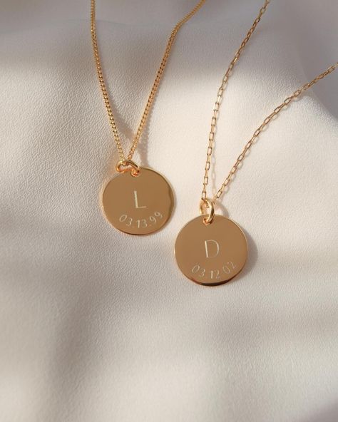 Check out our two new products just in time for Mother’s Day! Our initial & Date and Layered Tribute Necklaces allow you to combine a combination of an initial, date & birth flower. Engrave this necklace for a special person, or add multiple pendants for family members, kids, or best friends🤍🫶🏼 #customjewelry #engravedjewelry #mothersdaygifts #mothersdaygiftideas Couple Jewellery, Family Pendant Necklace, Necklace For Mother, Fancy Jewellery Designs, Family Necklace, Couple Jewelry, Fancy Jewellery, Engraved Jewelry, Birth Flower