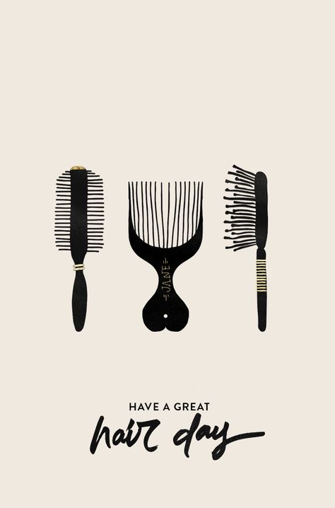 Have a Great Hair Day poster design. Aveda Wallpaper, Hairstylist Merch, Salon Merch, Interior Design Card, Hair Salon Quotes, Work Signs, Stylist Quotes, Hairstylist Quotes, Salon Quotes