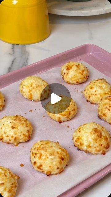 DAINTY BITE on Instagram: "Make amazing Brazilian cheeesy balls just like in your favorite Brazilian restaurant. they are super easy to make, gluten free and delicious.
You will need:
3/4 cup of milk
1/3 cup of oil
1 1/3 cup of tapioca flour/ 170 g
1 large egg/ 75 g
1/2 tsp salt
1/3 cup parmesan cheese/ 40 g
2/3 cup mozzarella/ 80 g
Bake at 400°F for 20 minutes/ makes 12 good size balls. For the full video, check out my YouTube channel. ☝🏻☝🏻
.
.
.

#Brazilian_cheese_bread
#pão_de_queijo
#cheese_balls 
#glutenfreecheesebread #cheesebread #cheeserolls #breadlovers #paodequeijo #pãodequeijo #braziliancheesebread" How To Make A Cheese Ball, Brazilian Cheese Balls, Brazilian Restaurant, Yeast Free Breads, Brazilian Cheese Bread, No Cook Appetizers, Bread Cheese, Cup Of Milk, Tapioca Flour