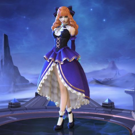 front Guinevere Cosplay, Guinevere Mobile Legends, Mobil Legends, Swag Art, Mobile Legend, Cute Anime Wallpaper, Mobile Legends, Full Body, Tiara