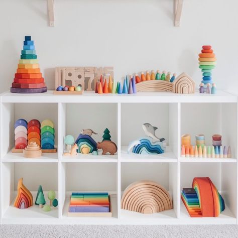 Montessori Bedroom, Montessori Playroom, Montessori Room, Toddler Playroom, Open Ended Toys, Playroom Design, Montessori Baby, Montessori Toddler, Atticus