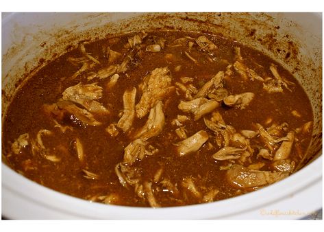 Best Slow Cooked Pulled Chicken Street Tacos Adovada Recipe, Crock Pot Chicken Tacos, Chicken Street Tacos, Crock Pot Dinner, Carne Adovada, Chicken Crock Pot, Best Bbq Chicken, Slow Cooker Bbq Chicken, Bbq Chicken Crockpot