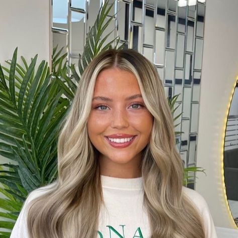 Partial Highlight Shadow Root, Shadow Root Babylights, Blonde Hair With Root Stretch, Root Smudge Money Piece Blonde, Brown To Blonde Root Smudge, Level 6 Root Smudge, Root Smudge Lowlights, Lived In Blonde Root Smudge, Blonde W Root Smudge