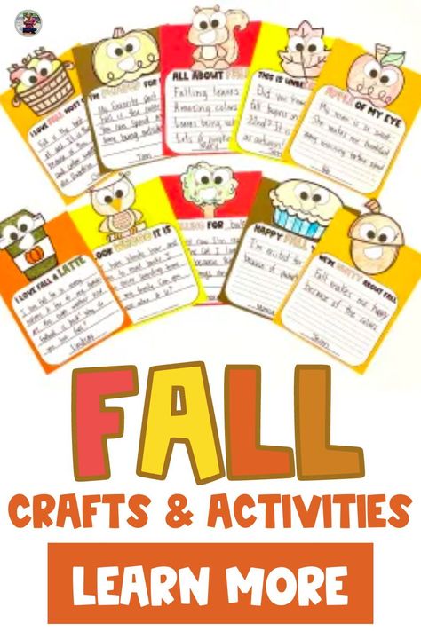 Fall in the classroom is right around the corner and you are probably looking for seasonal classroom activities. Check out this blog post for 5 fun and engaging fall activities for kids. Some of my fall activities that you can read about here include sensory bins with acorns, handwriting activities with leaves, and a writing activity that you can use as a fall bulletin board in your 1st grade classroom. Learn about all of these fall activities for kids elementary today. Activities With Leaves, Fall Writing Activities, Fall Activities For Kids, Interactive Word Wall, Reading Buddies, Fall Writing, October Activities, Fall Bulletin Boards, Handwriting Activities