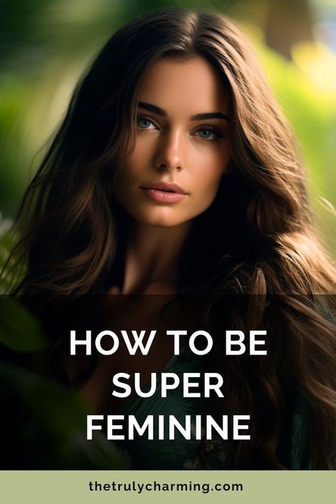 In this complete guide, you are going to learn how to boost your feminine energy. How to be feminine | Feminine energy Extreme Feminine Aesthetic, How To Increase Feminine Energy, How To Be A Feminine Woman, How To Be More Feminine Tips Clothing, How To Be A Lady, Classy Feminine Aesthetic, How To Dress More Feminine, Feminine Movies, How To Look More Feminine