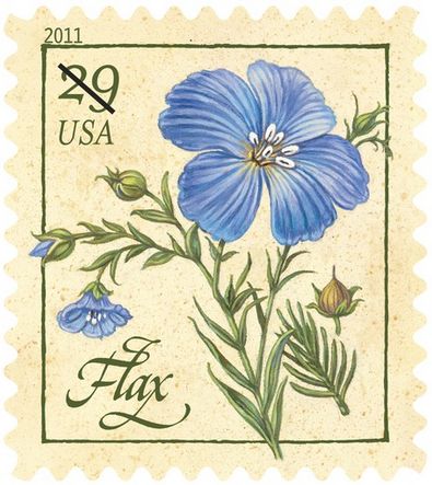 طوابع بريد, Usa Stamps, Flax Flowers, Postal Vintage, Forever Stamps, Postage Stamp Art, Vintage Postage Stamps, Vintage Postage, Post Stamp