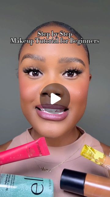 Natural Glam Makeup Step By Step, How To Apply Makeup For Beginners Black, Simple Makeup Beginners, Order Of Makeup Application How To Apply, Mackup Tutorial Step By Step, Makeup Tutorial Eyeshadow Step By Step, Soft Glam Makeup Tutorial Step By Step, Eyeshadow Looks Step By Step Beginner, Makeup For Black Women Beginners