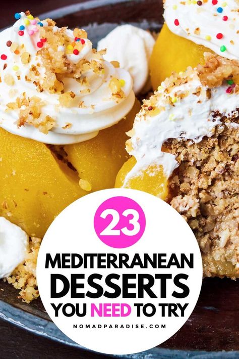 Mediteranian Dessert Recipes, Mediterranean Diet Dessert Recipes Healthy, Meditterean Diet Desserts, Mediterranean Fruit Recipes, Medditeranean Dessert Recipes, Mediterranean Diet Recipes Desserts, Healthy Mediterranean Desserts, Mediterranean Cake Recipes, Medeteranian Desserts