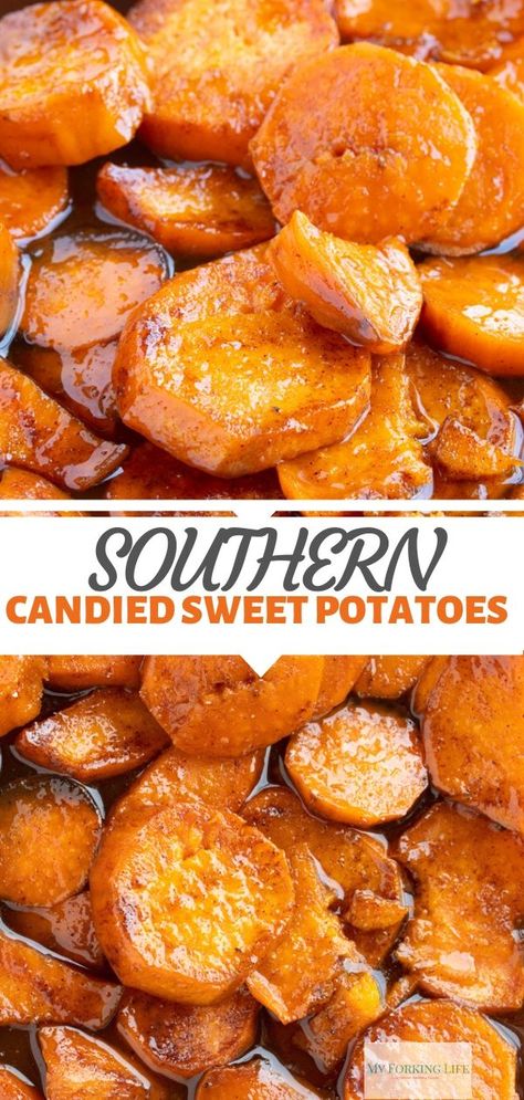 Southern Candied Sweet Potatoes, Candied Sweet Potato Recipes, Sweet Potato Recipes Baked, Yams Recipe, Thanksgiving Food Sides, Candied Sweet Potatoes, Avocado Hummus, Food Experience, Thanksgiving Recipes Side Dishes