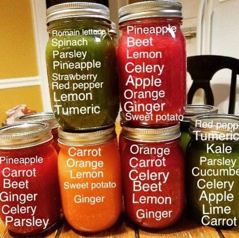 Juicing Containers, Juicing Recipes For Health, Juicing Recipe, Fresh Juice Recipes, Healthy Juicing, Healthy Juicer Recipes, Healthy Juice Drinks, Resep Smoothie, Juice Cleanse Recipes