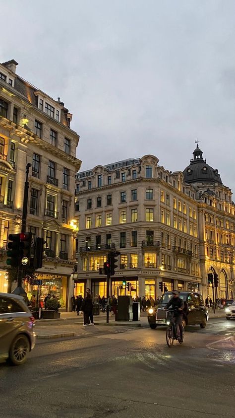 Paris, Cars, London, At Night