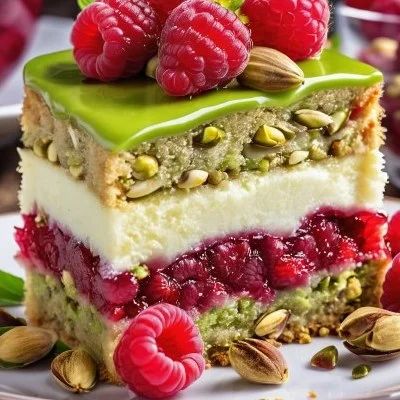 Pistachio Custard, Pistachio Raspberry, Raspberry Cake Recipes, Vanilla Cream Cheese Frosting, Cupcakes Decorados, Pistachio Cake, Leftover Cake, Raspberry Cake, Dream Cake