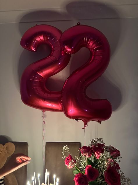 Twenty two years old🧚🏻‍♀️ Bolo Taylor Swift, Happy Birthday 22, 22nd Birthday Cakes, Red Birthday Party, Birthday Goals, Simple Birthday Decorations, Cute Birthday Pictures, 21st Birthday Photoshoot, Birthday Ideas For Her