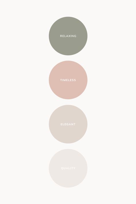 A color palette communicates so much about your brand. That’s why choosing strategic brand colors that align with your vision is more important than ever. Explore our portfolio of recent brand design projects and our strategic use of color to bring them to life. Neutral Color Palette Web Design, Modern Chic Color Palette, Neutral Color Palette For Website, Luxury Spa Color Palette, Color Palette For Beauty Brand, White With Pops Of Color Aesthetic, Neutral Brand Colors, Feminine Neutral Color Palette, Clean Girl Color Palette