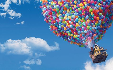 2560x1600 Disney Movie Wallpaper (71+ images) Wallpaper Film, Up Pixar, Balloon House, Despicable Me 2, Wallpaper Computer, Images Disney, Disney Up, Wallpaper Disney, Disney Background