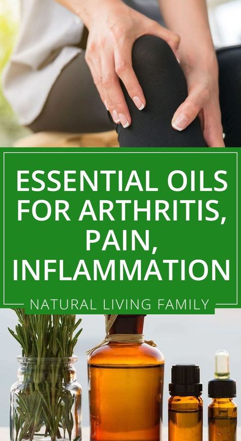 Essential Oils For Inflammation, Pain Relief Essential Oils, Joints Pain Remedy, Essential Oils For Pain, Essential Oil Remedy, Essential Oils Guide, Oil Remedies, Essential Oils Herbs, Essential Oils Health