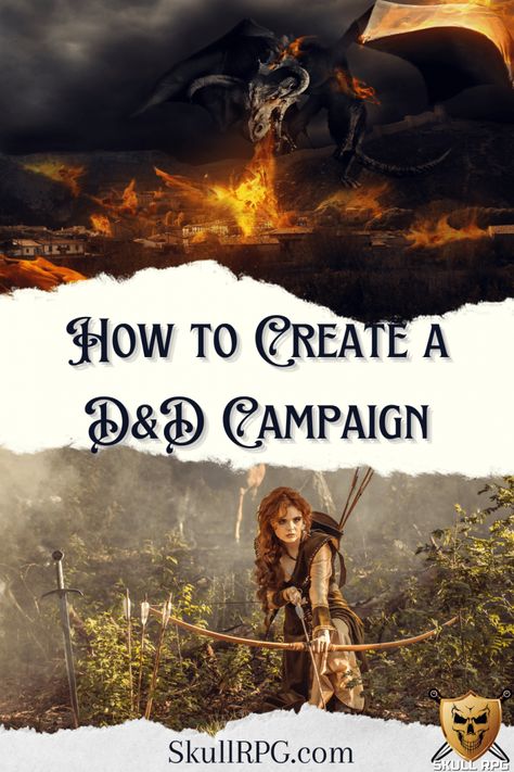 How to Create a Dungeons and Dragons Campaign D&d Campaign Planning, Dm Campaign Planner, Dnd Campaign Ideas Plot, How To Make A Dnd Campaign, How To Dm Dungeons And Dragons, How To Write A Dnd Campaign, D D Campaign Ideas, Dnd Campaign Concept, Dnd Story Ideas