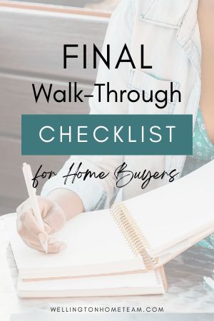 Having a final walk-through checklist when buying a home will help alleviate any unnecessary stress and keep everything on the right track to close. #homebuying #realestate #howto #walkthroughchecklist #finalwalkthrough New Home Walk Through Checklist, Final Walkthrough Checklist, Final Walk Through Checklist New Home, Buying A Home Checklist, Open House Checklist, Checklist New Home, Wellington Florida, New Home Checklist, Inspection Checklist