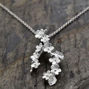 Silver Forget Me Not Cluster Necklace - wedding jewellery October Jewelry, Cluster Necklace, Daisy Earrings, Cluster Earrings, Forget Me Not, Dainty Necklace, Sterling Silver Necklace, Jewelry Designs, Cute Jewelry