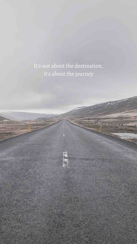 The Journey Not The Destination, Inspo Quotes, Journey Quotes, Motivational Wallpaper, Cute Flower Wallpapers, Cute Simple Wallpapers, Simple Wallpapers, Quote Aesthetic, Flower Wallpaper